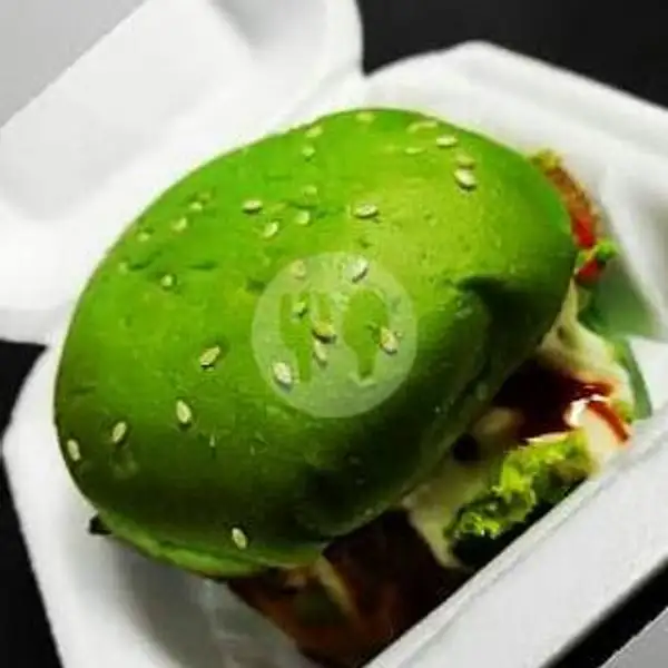 Green Burger Big Beef | Angkringan Zaid
