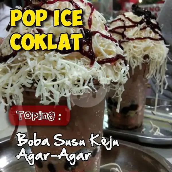 Pop Ice Coklat Cheese | SALAD BUAH NAZWA