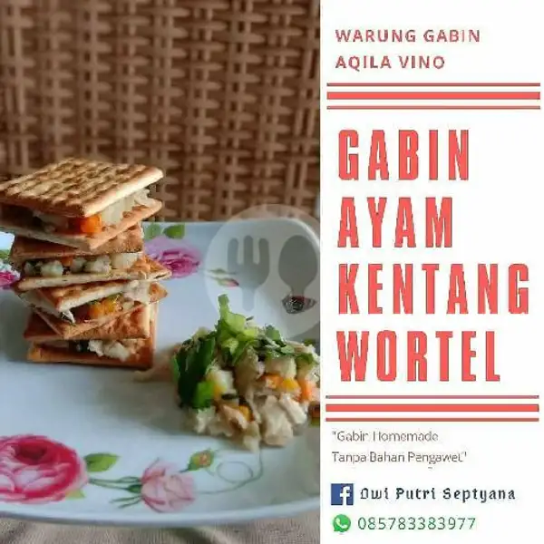 paket ayam kentang wortel 1 | Warung Gabin Aqila Vino Bombaru, Slamet Riady