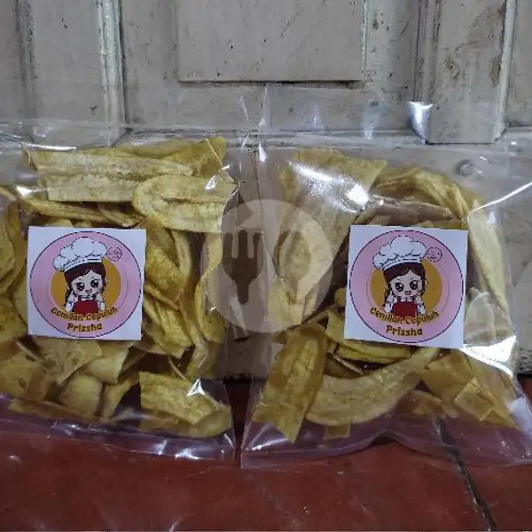 Kripik Pisang Asin | Banana Nugget Prissha, Pabuaran