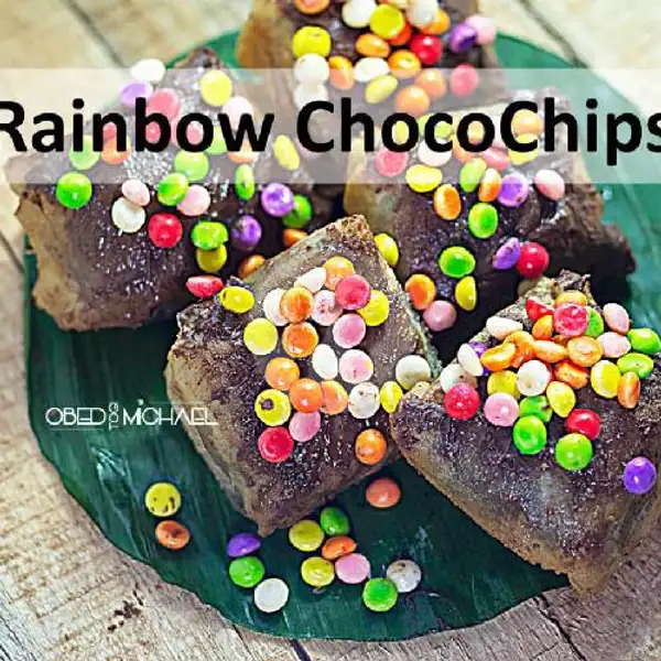 Pisang Coklat Rainbow Chips | Banana Michelle, Limo
