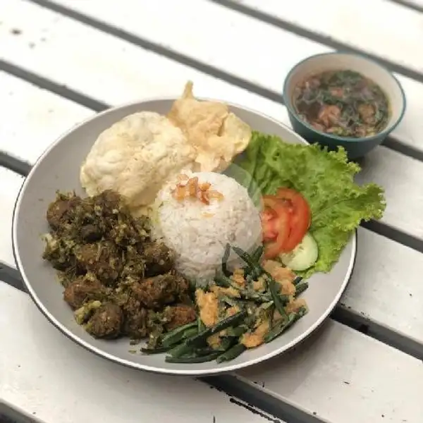 Buntut Sambal Hijau | Jardin Cafe, Cimanuk