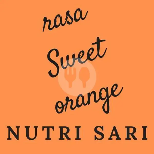 Es NUTRI SARI rasa Sweet Orange - dingin (Gelas) | Ikan Bakar RANJAU