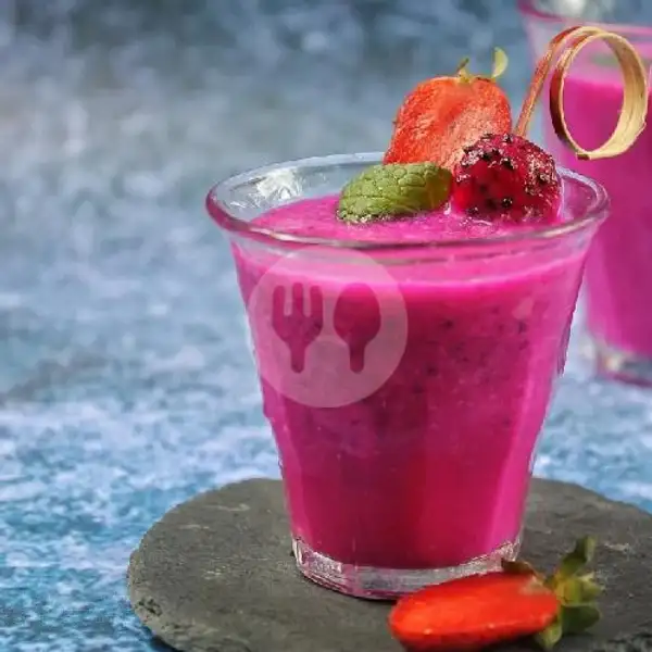 buah Naga + Strawberry | Juice Firman Suegeeer