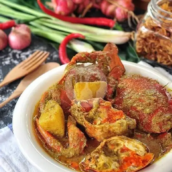 Kepiting Kare Kuah Pedas Uk Besar | Seafood Jontor Nia, Mulyorejo