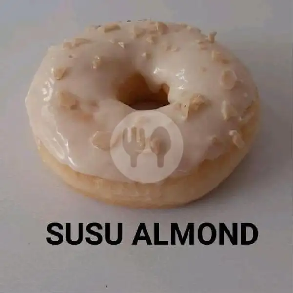 Donat Toping Susu Almond | Assyauqi Donat