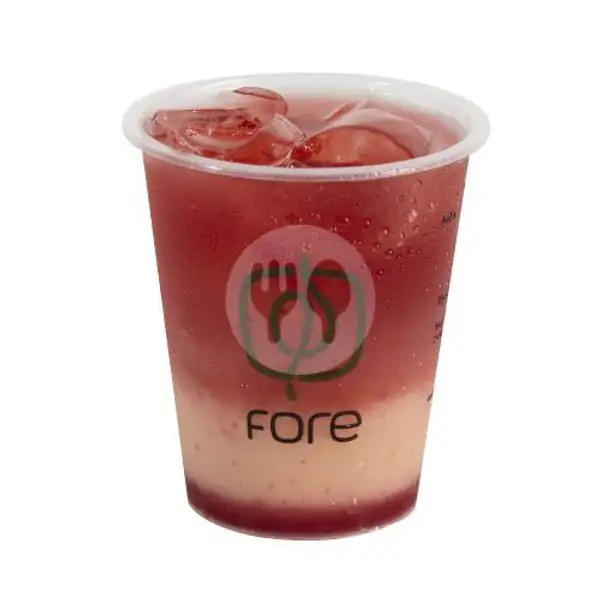 Hibiscus Peach Yakult | Fore Coffee, Malang Town Square