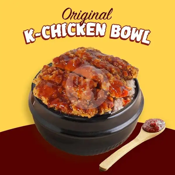 Original K-Chicken Bowl | Mujigae by Tabula, Cinere