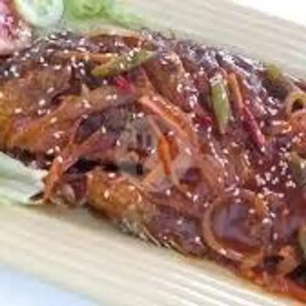 gurame saos tiram | Bandar 888 Sea food Nasi Uduk