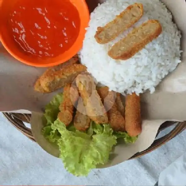 Nasi + Nugget + Es Teh | Ayam Geprek Paket Hemat Sidodadi, Samarinda Ulu