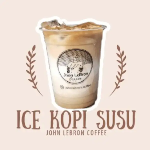 Es Kopi Susu Gulan Aren | John Lebron Coffee & Eatery, Bukit Tempayan