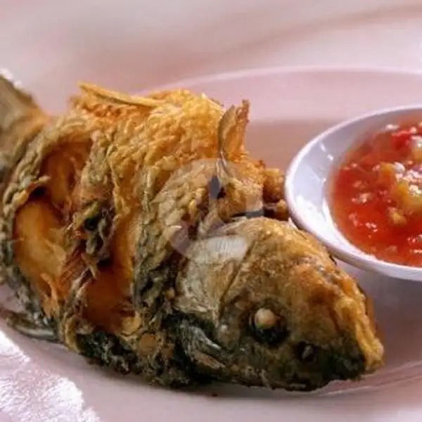 Ikan Mas. Sambal Pedas | Ayam Geprek Sikembar, Pancoran Mas
