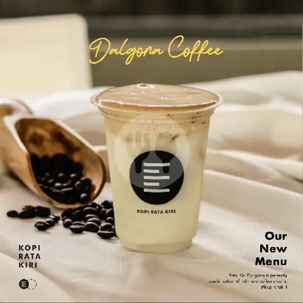 Dalgona Coffee | Kopi Rata Kiri