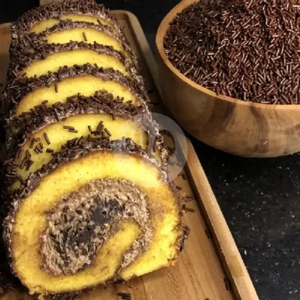 Bolu Gulung Mocca | Twins Cake, Bengkong