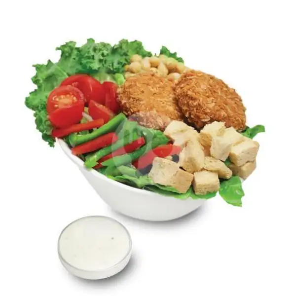Vegan Caesar salad (Vegan) | SaladStop!, Grand Indonesia (Salad Stop Healthy)