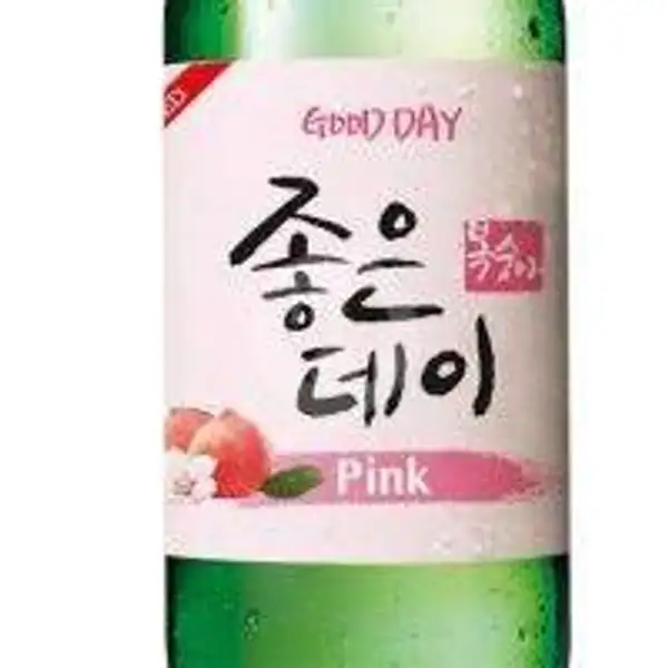 Soju Jinro Good Day Pink | Haki Korea BBQ, Paskal