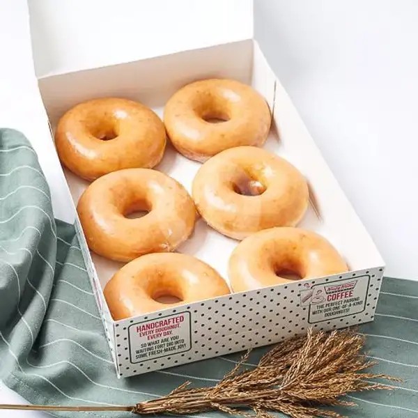 1/2 Dozen Original Glazed Doughnut | Krispy Kreme, Gambir