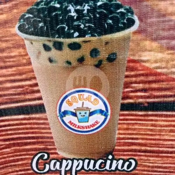 Cappucino Double Boba | SQUAD Milkshake Puri Agung, Sei Beduk