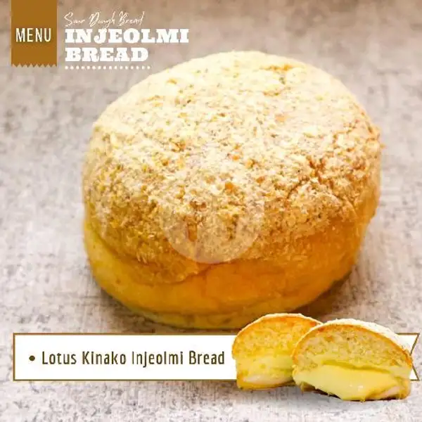 Lotus Kinako Injeolmi Bread | ROEMAH LEGIT EMBONG