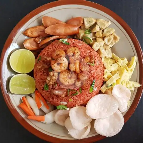 Nasi Goreng Seafood Merah Khas Makassar | Nasi Goreng Homemade, Cut Nyak Dhien