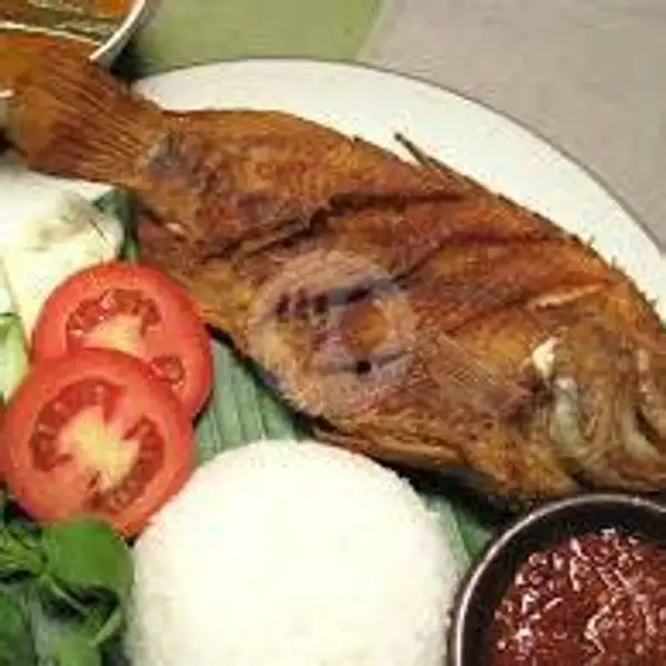 Paket Nila Goreng + Nasi | Ayam Bakar Mpo Limehh, Mulya Jaya