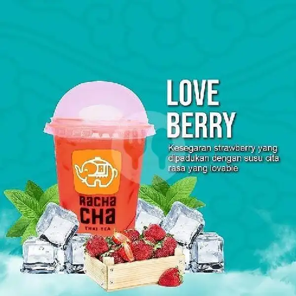 Rachacha Love Berry (HOT/ICE) | Onotaki Takoyaki Bungur, Lowokwaru