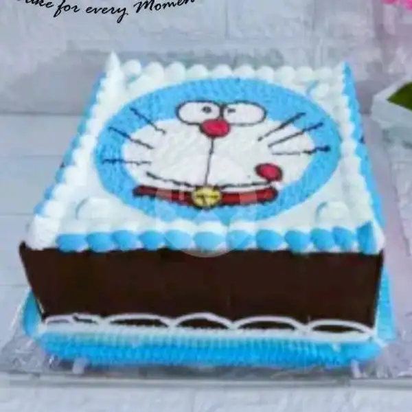 Kue Ulang Tahun Dora Emon Kotak 20x20 | Kue Ulang Tahun ZHENNITA