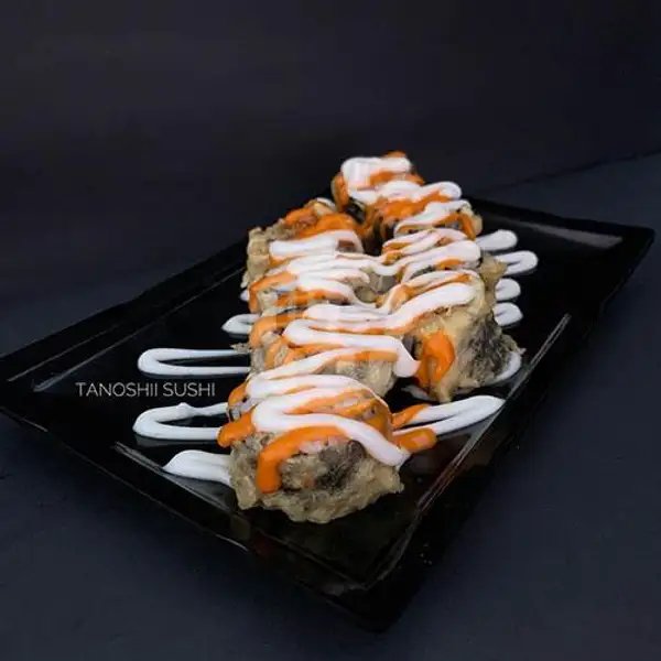 Dory Fray Roll | Tanoshii Sushi, Waroenk Babe
