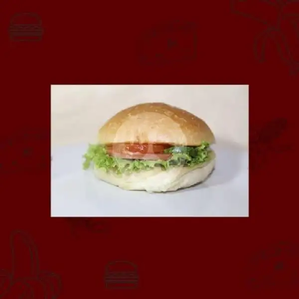 burger topping telor | Jajanan Hemat