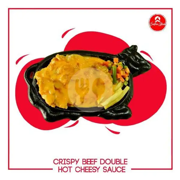 Crispy Beef Steak Double Cheesy Hot Sauce | Sultan Steak Sawojajar