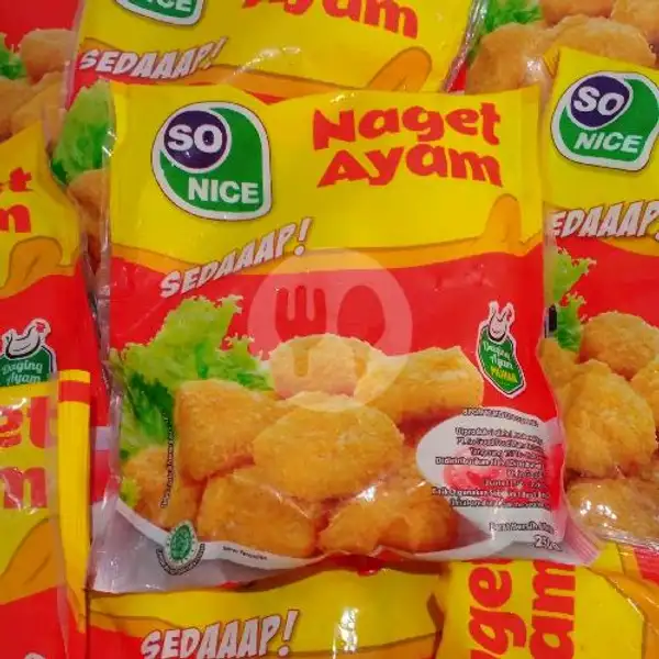 Naget So Nice 250gr (Stok Tinggal 2) | Happy Frozen Food and Cafe, Sukun