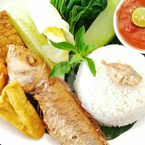 Lalapan Ikan Jangki (Tanpa Nasi) | Warung Kank Supri, Denpasar