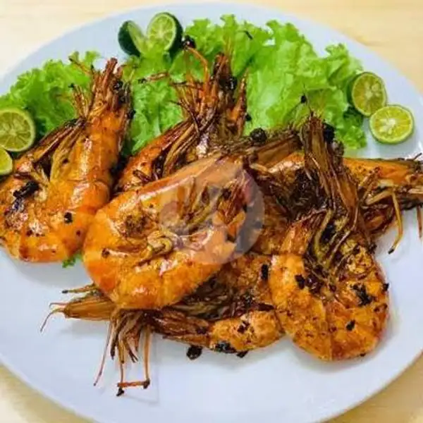 Udang Monster (BAKAR) | Seafood Baba Kemal Kepiting Udang Cumi Kerang Asam Manis, Denpasar
