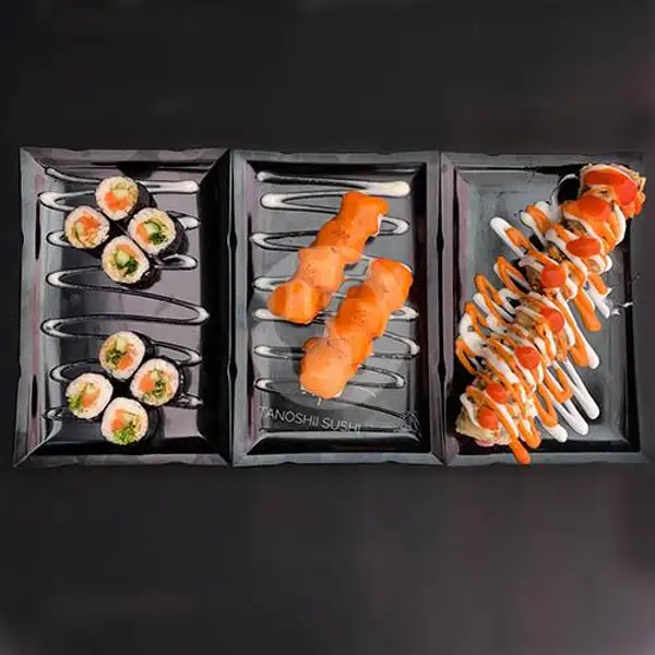 Tanoshi A | Tanoshii Sushi, Waroenk Babe