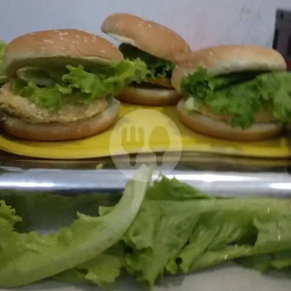 3 Regular Burger Krispy | BURGER M U