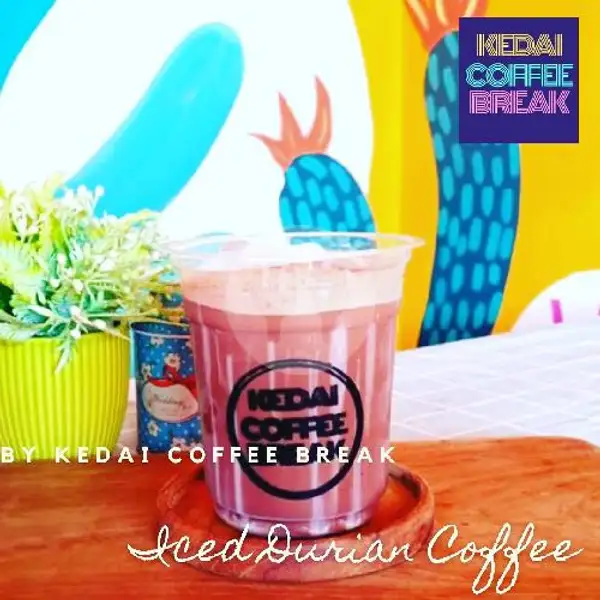 Iced Durian Coffee | Kedai Coffee Break, Curug
