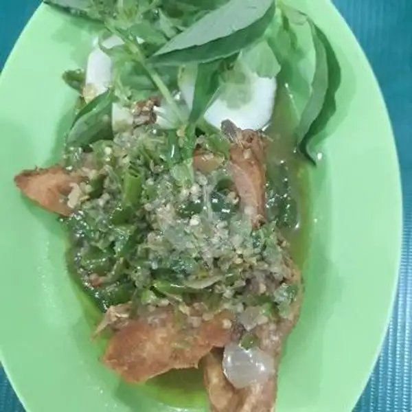 Ayam Sambal Ijo + Nasi | Special Sambal Ijo Bejo Tenan, Batam