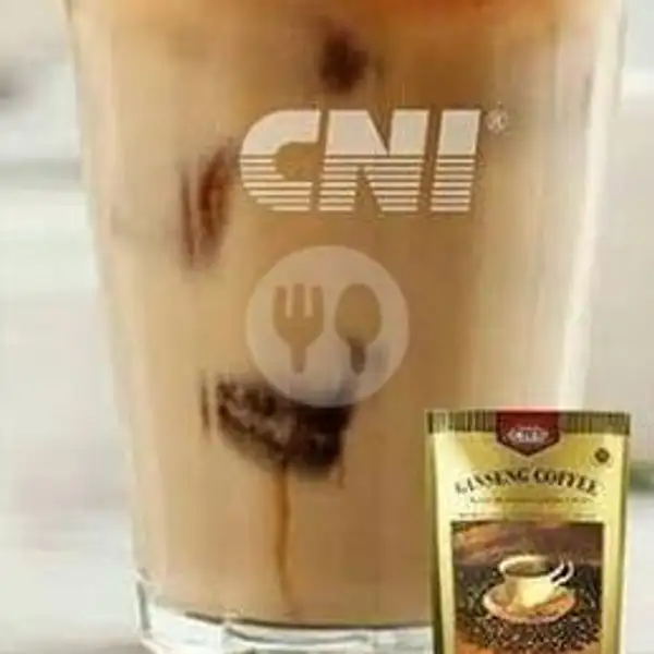 Ginseng Coffee (CNI) + Susu (Dingin) | Cafe Family, Siantar Square