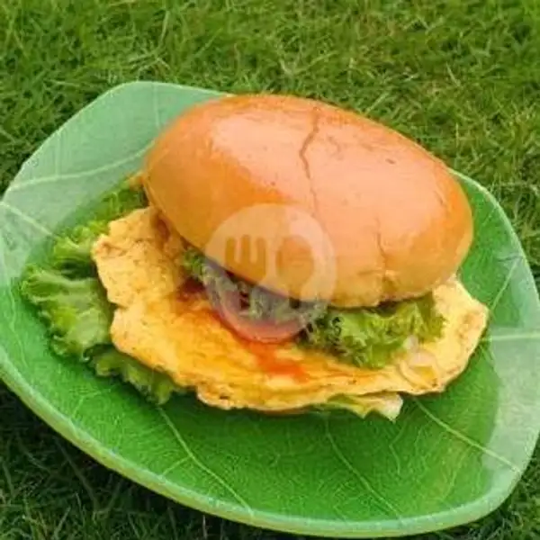 Burger Daging + Telur | Kebab Mufasa