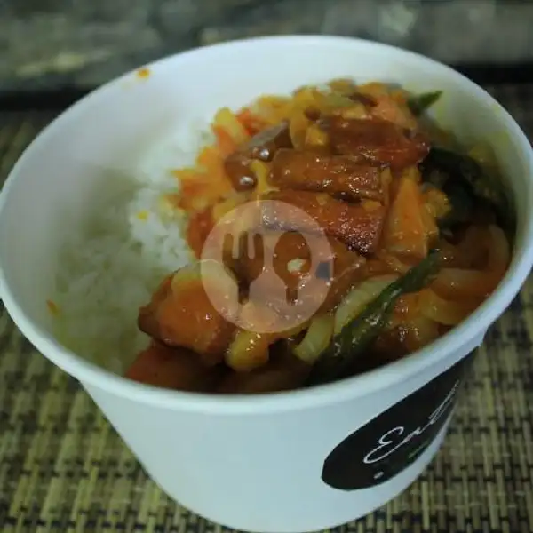 Ricebowl Nasi Sosis (Large) | Eat, Gg Mawar