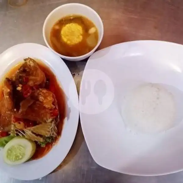 Nasi Gurame Masak Pedas | Kampung Kecil, Lampung