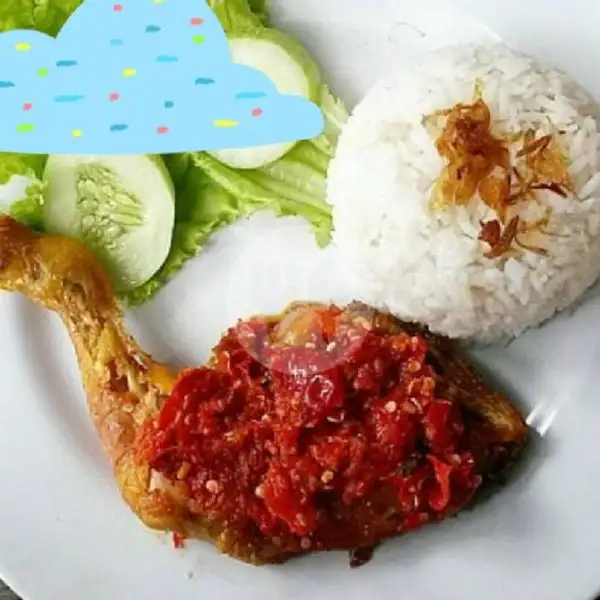 Paket Hemat : Ayam Goreng Crispy | Ayam Geprek Sambal MATAH Pa' Edi