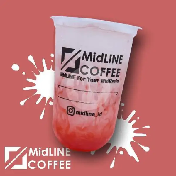 Squash Strawberry | Midline Coffee, Bangil