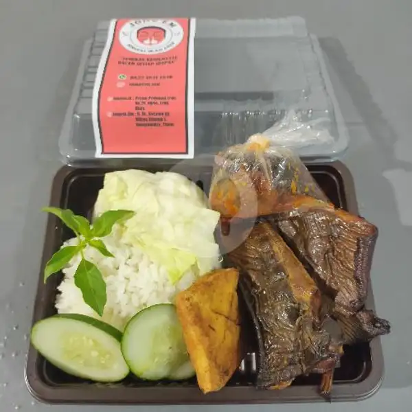 Paket Double Pe Penyet | Jong'em Special Ikan Asap, Kalipancur