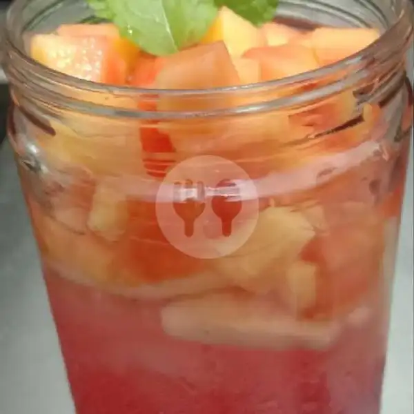 Ice Papaya Sparkling | Warung Jus