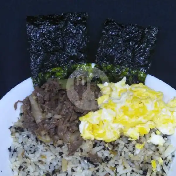 Japanese Traditional Rice + TAMAGO and BEEF FLOSS | Koun Mentai