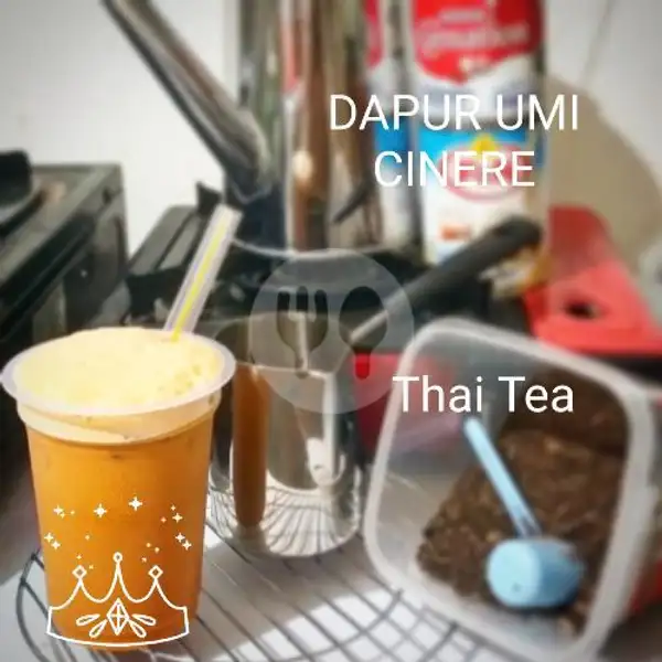 Iced Thai Tea (14 OZ) | Dapur Umi, Cinere