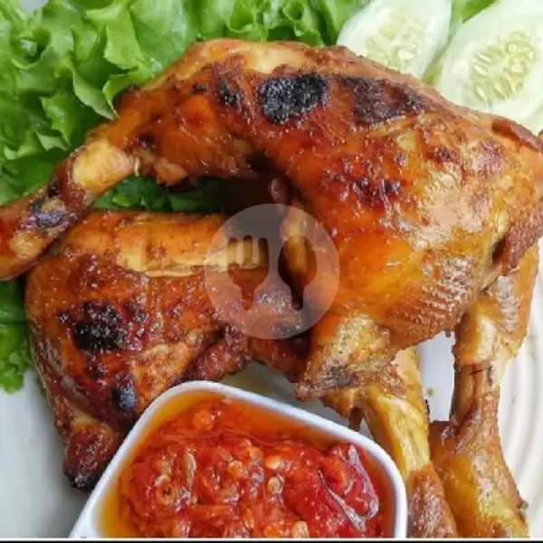 Ayam Sambel + Nasi + Teh Obeng | Ikan Bakar Dan Ayam Bakar Cabang Seraya, Bengkong
