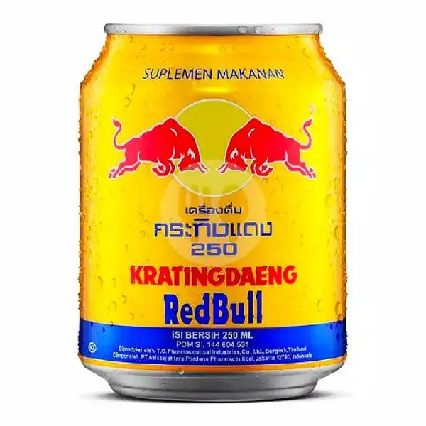 KRATINGDAENG Red Bull ENERGY DRINK | Spark Resto And Sports Bar, Prawirotaman