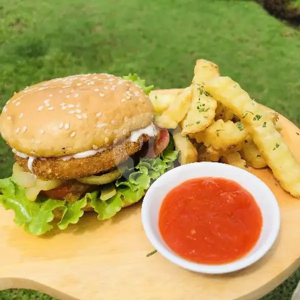 Chicken Burger | SalsCooks, Sirsidah